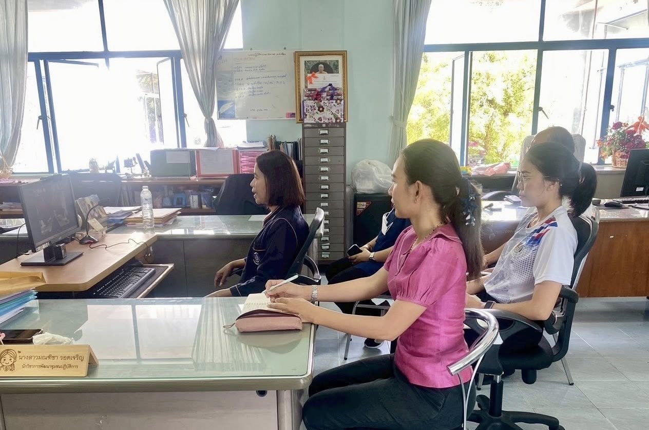 พช.เมืองสุราษฎร์ธานี ร่วมประชุมตัวชี้วัดและค่าเป้าหมายการประเมินผลการปฏิบัติราชการ รอบการประเมินที่ 2 ปีงบประมาณ พ.ศ. 2568